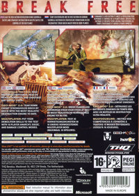 Red Faction: Guerrilla - Box - Back