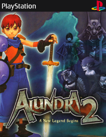 Alundra 2: A New Legend Begins - Fanart - Box - Front
