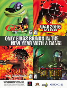 Gex 3: Deep Cover Gecko - Advertisement Flyer - Front