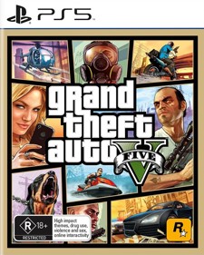Grand Theft Auto V - Box - Front