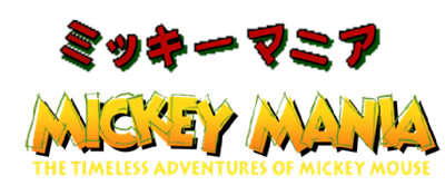 Mickey Mania: The Timeless Adventures of Mickey Mouse - Clear Logo Image