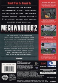 MechWarrior 2: 31st Century Combat: Arcade Combat Edition - Box - Back Image