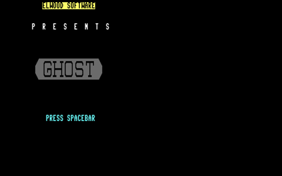 Ghost 128 - Screenshot - Game Title Image