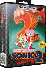 Sonic The Hedgehog 2: Pink Edition - Box - 3D