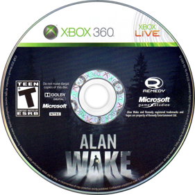 Alan Wake - Disc Image