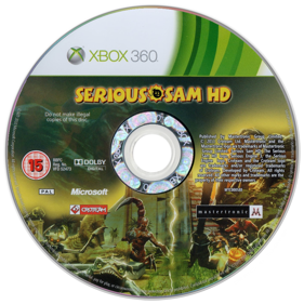 Serious Sam HD: The First and Second Encounters - Disc
