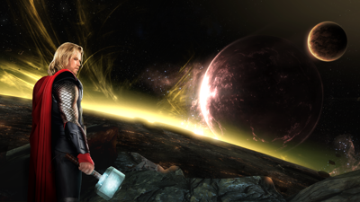 Thor: God of Thunder - Fanart - Background