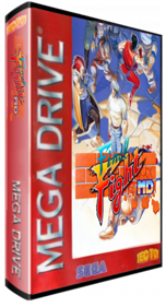 Final Fight MD - Box - 3D Image