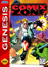Comix Zone - Fanart - Box - Front
