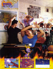 Spyro: Season of Ice - Advertisement Flyer - Front