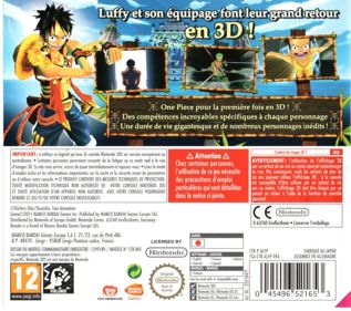 One Piece: Unlimited Cruise SP - Box - Back Image