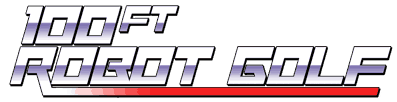 100ft Robot Golf - Clear Logo
