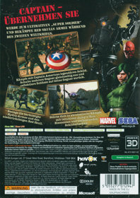 Captain America: Super Soldier - Box - Back