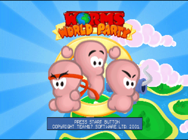 Worms World Party - Screenshot - Game Title Image