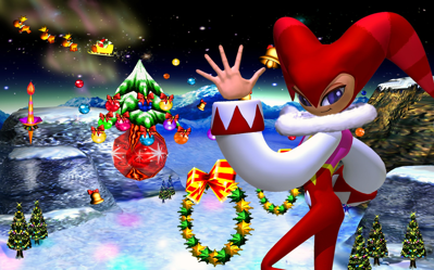 Christmas NiGHTS into Dreams... - Fanart - Background