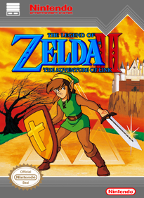 Zelda II: The Adventure of Link - Fanart - Box - Front