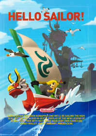 The Legend of Zelda: The Wind Waker - Advertisement Flyer - Front