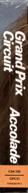 Grand Prix Circuit - Box - Spine