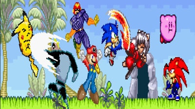 Super Smash Flash EXE - Fanart - Background