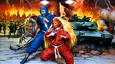The Ninja Warriors - Fanart - Background Image