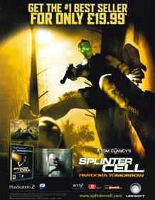 Tom Clancy's Splinter Cell: Pandora Tomorrow - Advertisement Flyer - Front