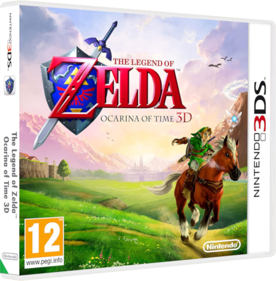 The Legend of Zelda: Ocarina of Time 3D - Box - 3D Image
