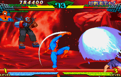 Marvel Super Heroes vs. Street Fighter - Screenshot - Gameplay