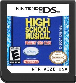 High School Musical: Makin' the Cut! - Cart - Front Image