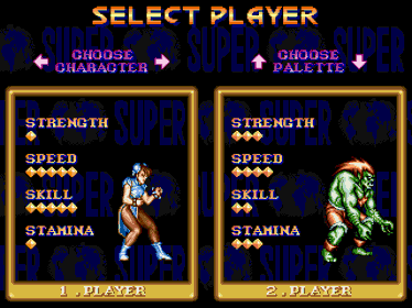 Final Fight GOLD: Super Extra - Screenshot - Game Select