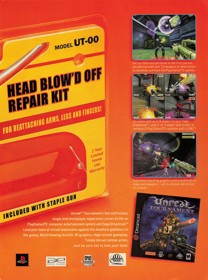 Unreal Tournament - Advertisement Flyer - Front