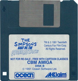 The Simpsons: Bart vs. the Space Mutants - Disc Image