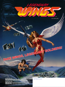 Legendary Wings - Advertisement Flyer - Front Image