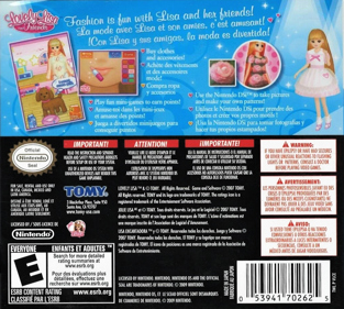 Lovely Lisa and Friends - Box - Back