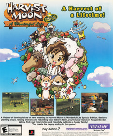 Harvest Moon: A Wonderful Life: Special Edition - Advertisement Flyer - Front