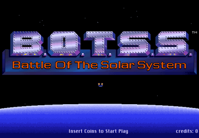 B.O.T.S.S.: Battle of the Solar System - Screenshot - Game Title