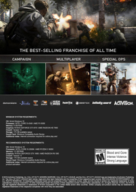 Call of Duty: Modern Warfare - Box - Back