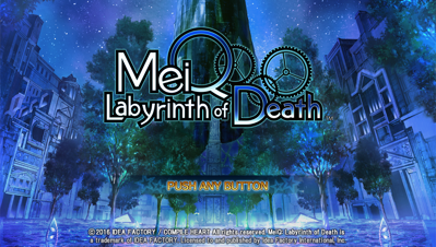 MeiQ: Labyrinth of Death - Screenshot - Game Title