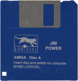 Jim Power in Mutant Planet - Disc Image