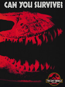The Lost World: Jurassic Park - Advertisement Flyer - Front