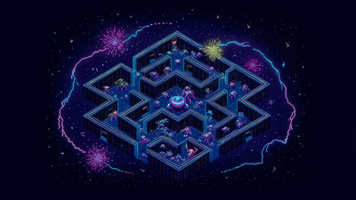 Space Dungeon - Fanart - Background