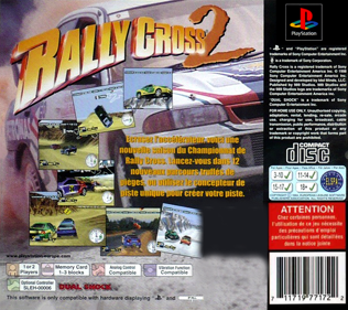 Rally Cross 2 - Box - Back