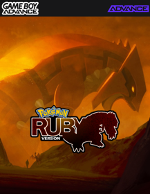 Pokémon Ruby Version - Fanart - Box - Front