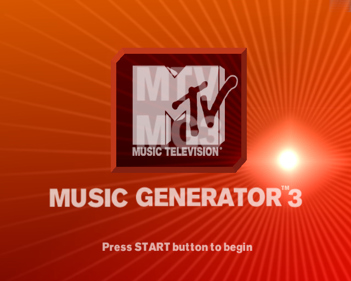 MTV Music Generator 3: This is the Remix - Screenshot - Game Title