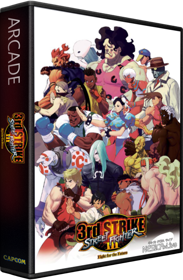 Street Fighter III: 3rd Strike - Box - 3D