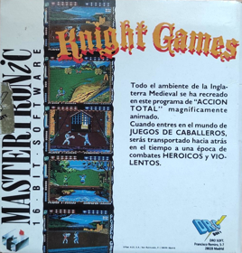 Knight Games - Box - Back