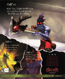 Azurik: Rise of Perathia - Advertisement Flyer - Front
