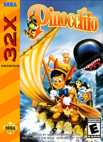 Pinocchio - Fanart - Box - Front