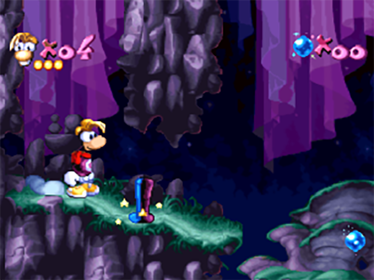 Rayman Junior: Level 1 - Screenshot - Gameplay