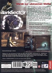 Dark Sector - Box - Back