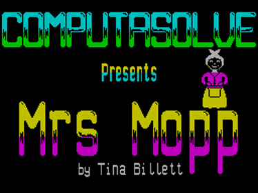 Mrs. Mopp - Screenshot - Game Title Image